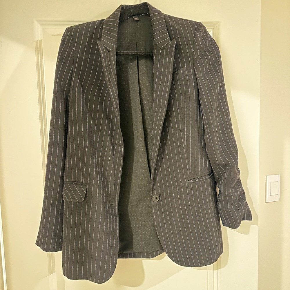 Women’s striped blazer